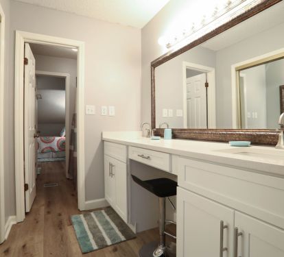 Master bathroom