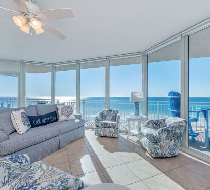 Floor-to-ceiling panoramic windows create an immersive fifth floor view