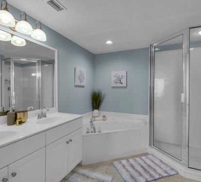 Master bathroom