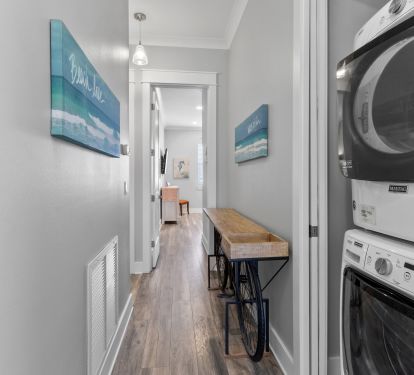 Convenient Second Floor Laundry Unit