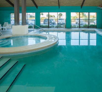 Indoor Pool and Hot Tub