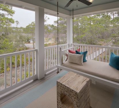 Private Balcony With Swing