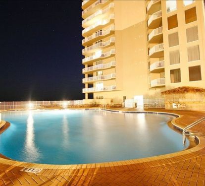 Swimming Pool and Main front view