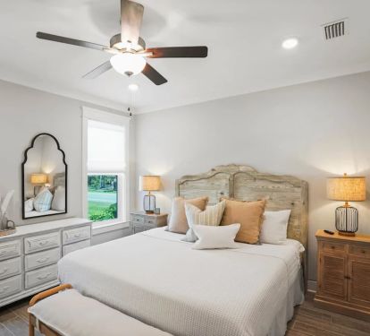 Master Bedroom with King Size Bed