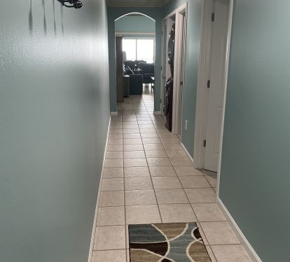 Entry into the Unit - Master Bedroom is first door to the right 