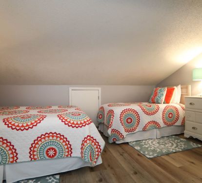 Third BR has queen bed and twin bed