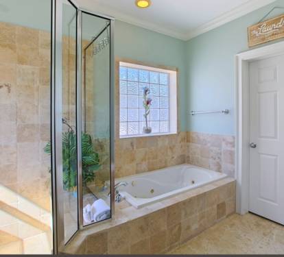 Master Bathroom view