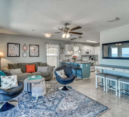Open Floor Plan-Living, Dining and Kitchen