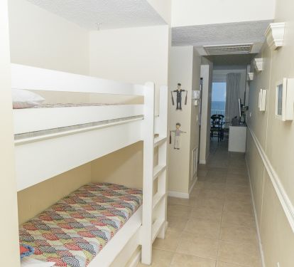 Windemere Resort Unit 604 Hallway with Bunk Beds