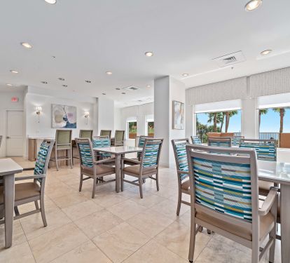 Social room that is available for use by guests at no extra charge (ask us)