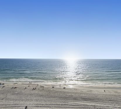 The beach