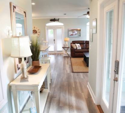 Open floor plan