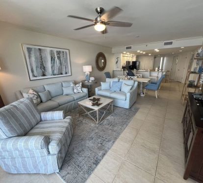 Living Area with Sleeper Sofa