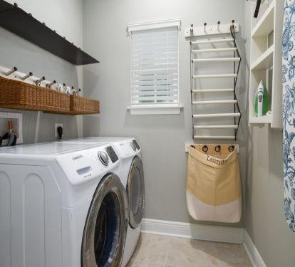 Full laundry room on first floor