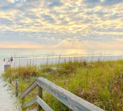 Post Card worthy sunsets from Your Beach Right Across the Street!