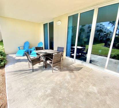 Side view from large patio.