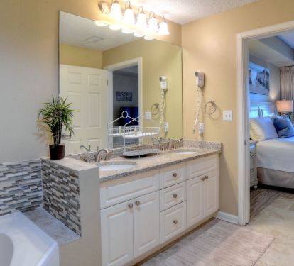 Bedroom and Bathroom