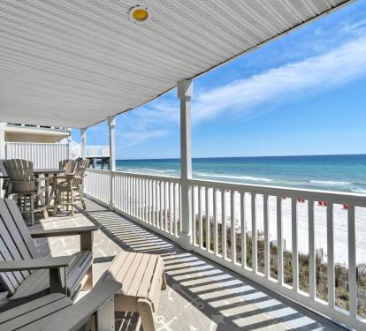 Large porch to enjoy the amazing views.