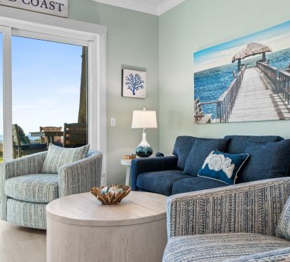 Comfort meets the Gulf- Sofa Sunsets and sea-breeze mornings