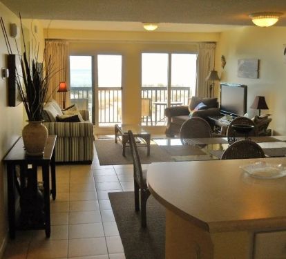 View of Living Room-ocean front