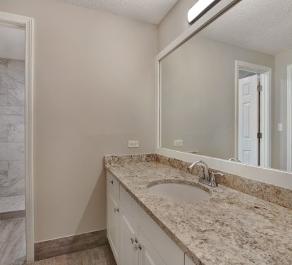 Shared Guest Bathroom with NEW walk-in shower