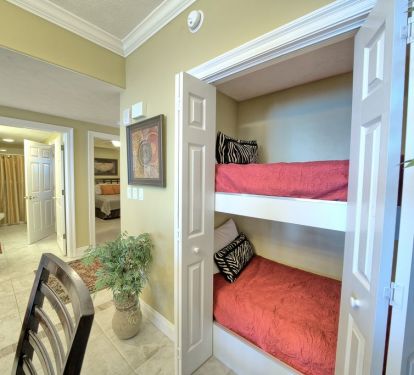 Double stacked bunk!