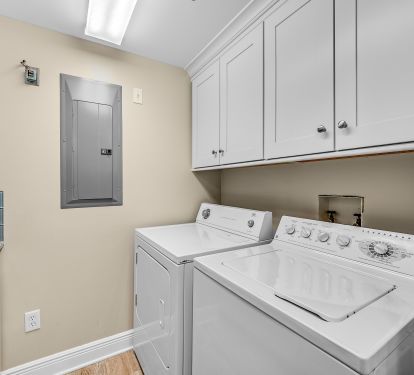 Full size washer and dryer 