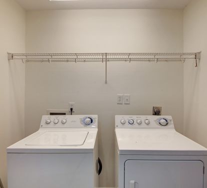 Full size washer and dryer