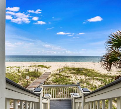 View from Deck and Living room