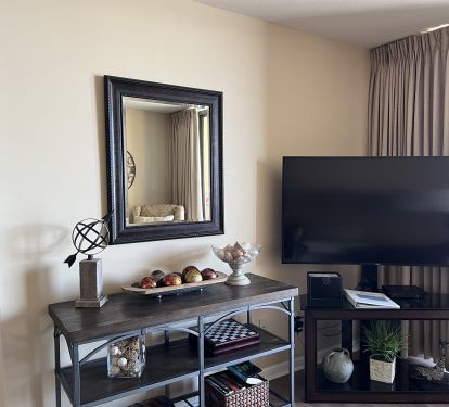 Smart Flat Screen In Living Room