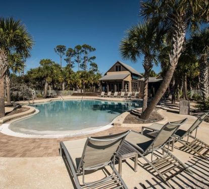 Heated 'quiet pool, right across from your vacay home with infinity ocean views