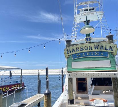 Fishing Charters, Just walk down and get on boat!!