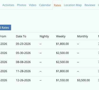 Daily and Weekly Rates
