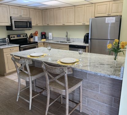Newly remodeled kitchen