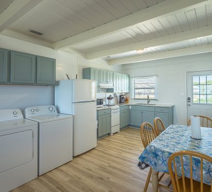 Kitchen and dining area