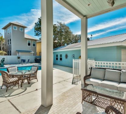 Pool Side View