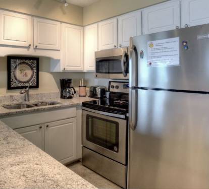 Fully equipped kitchen