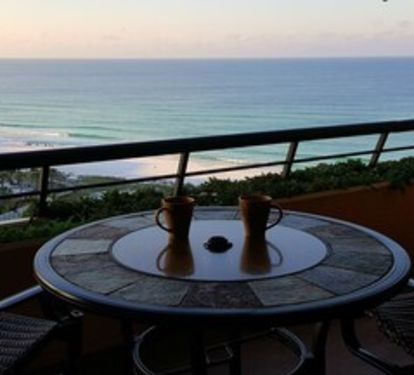 View from balcony