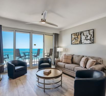 Gulf Views from the Living Room