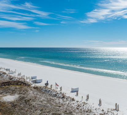 Sweeping views all along the coast -- from sunrise to sunset