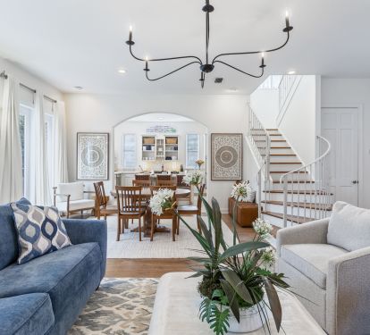 Spacious floor plan