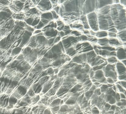 Crystal clear water!