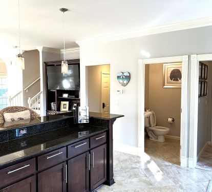 Half bathroom -main level