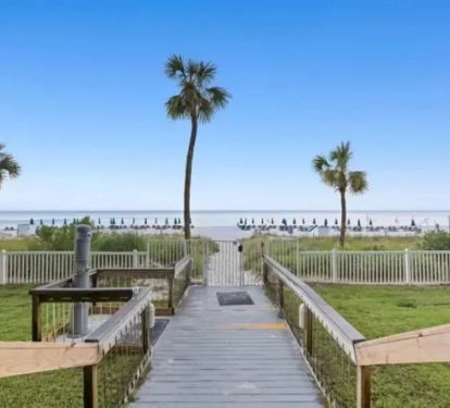 To the beach