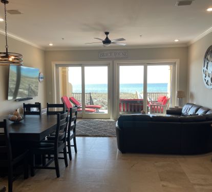 Beautiful view of the ocean from the main living area