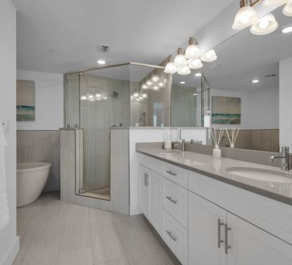 Bathroom and Bath tub Shower