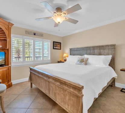 Guest suite with king size bed