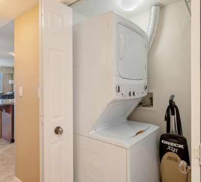 You will enjoy many conveniences during your stay, including in-home laundry 