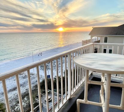 Sunset off Unit Balcony