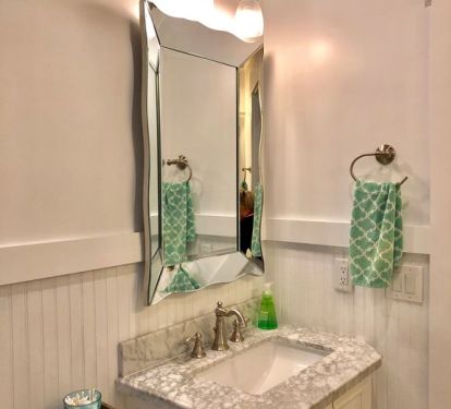 One of Two Vanities in this Bath